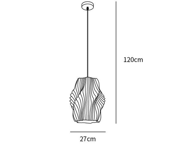 Printing Art Pendant Light