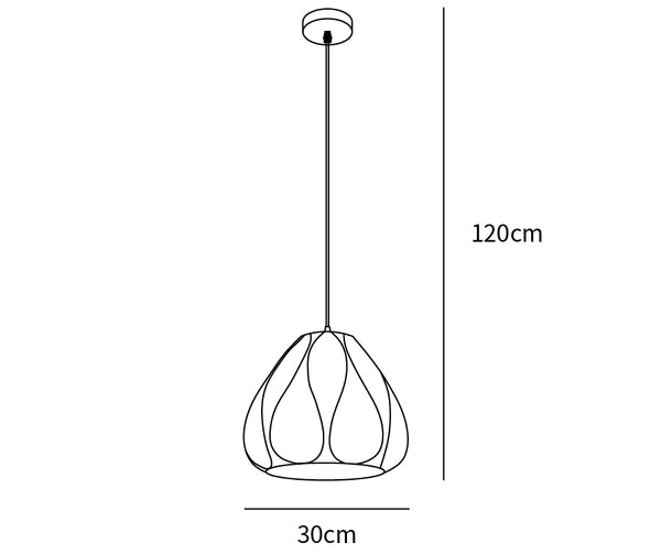 Printing Art Pendant Light