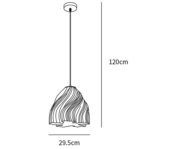 Printing Art Pendant Light