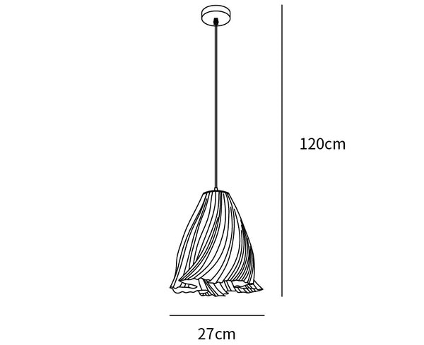 Printing Art Pendant Light
