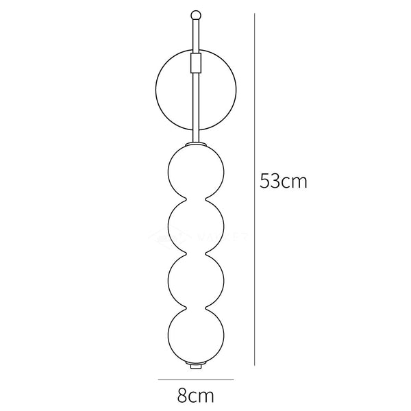 Abacus Wall Lamp