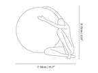 Humanoid Ball Holding Table Lamp