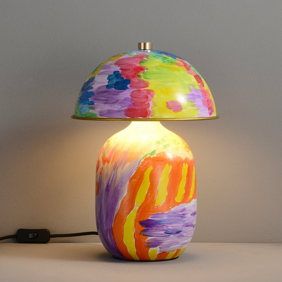 Abstract Mural Table Lamp