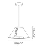 Acoustic Felt Pendant Light