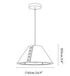 Acoustic Felt Pendant Light