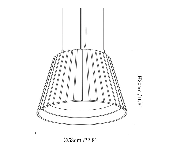 Acoustic Pendant Light