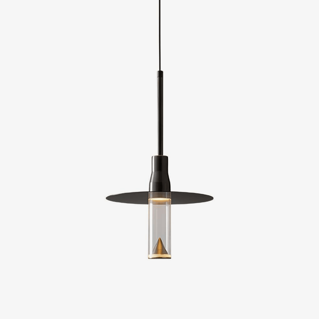 Acrylic Hat Plate Pendant Light