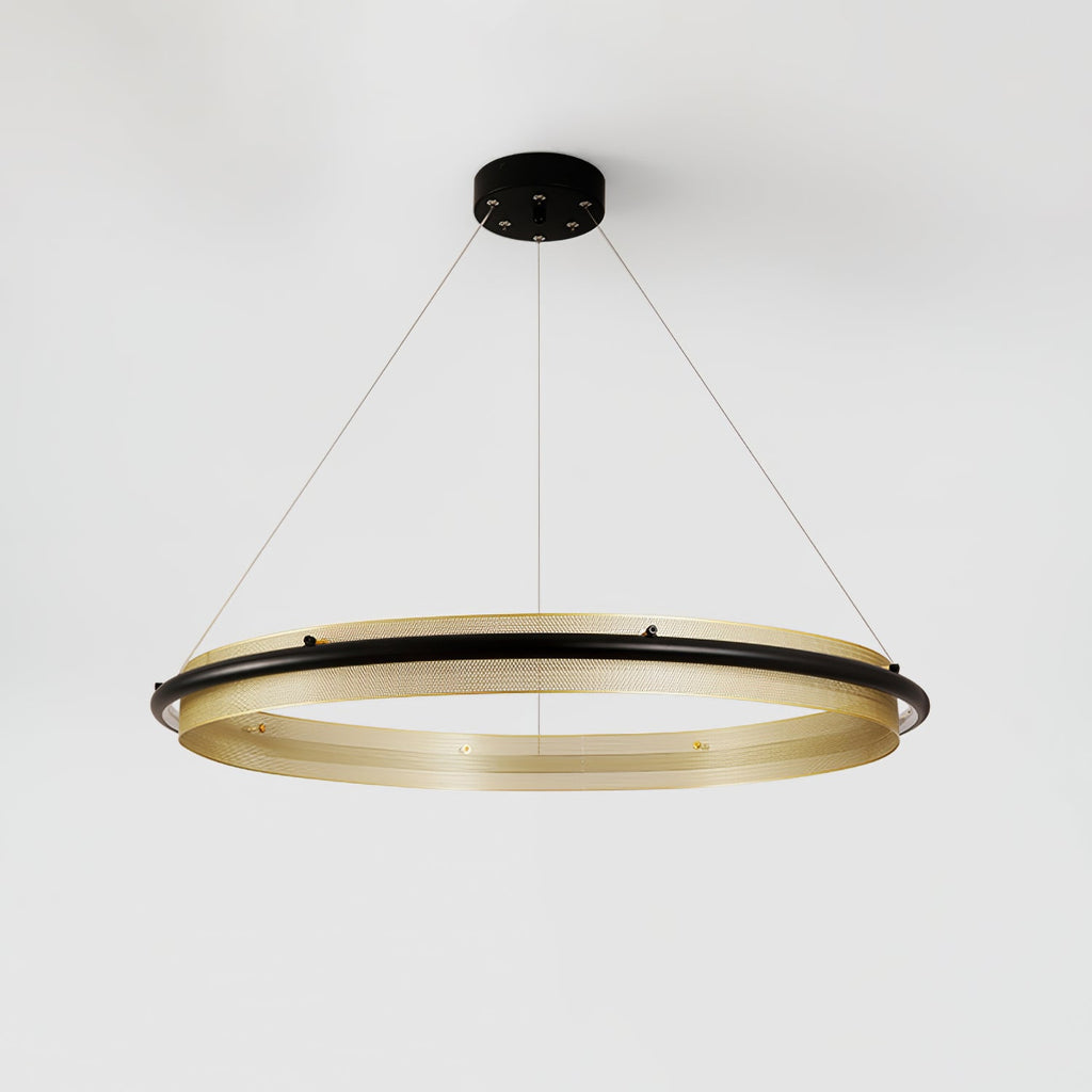 Acrylic LED Round Chandelier