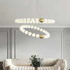 Acrylic Pearls Chandelier