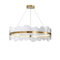 Acrylic Wave Chandelier