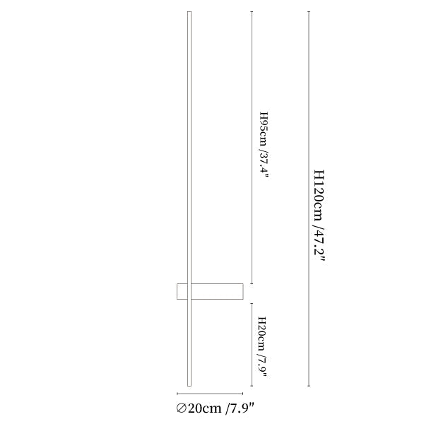 Adeline Linear Rechargeable Sconce