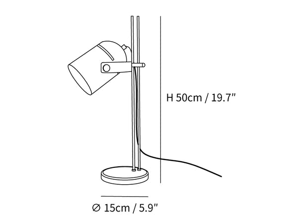 Adjusta Liftable Desk Lamp