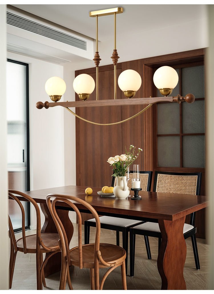 Adorned Linear Chandelier