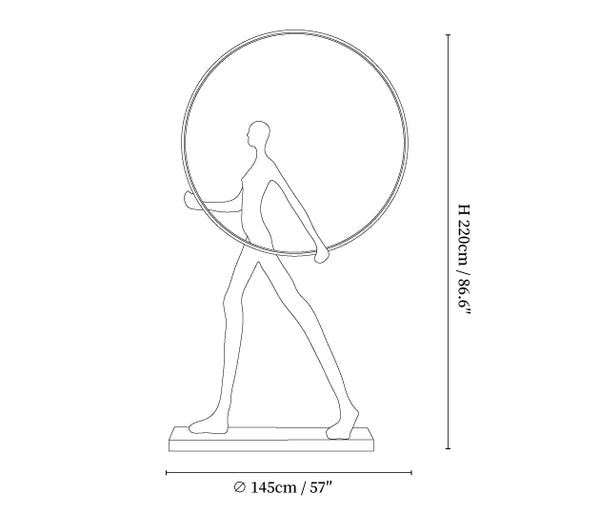 Aeon Sculpture Floor Lamp