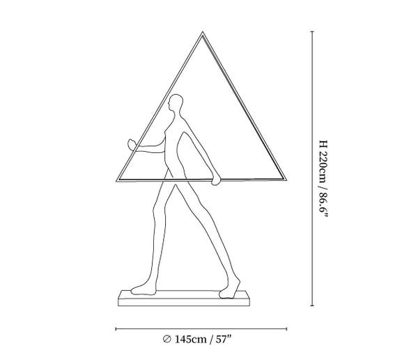 Aeon Sculpture Floor Lamp