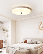 Aeon Travertine Orb Ceiling Light