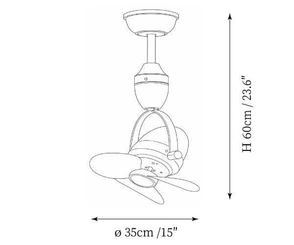 Aerion Pivot Ceiling Fan