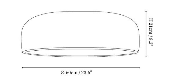 Aero Minimal Ceiling Lamp