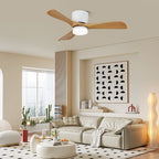 Aerodynamics Wooden 48"/52" Ceiling Fan Light