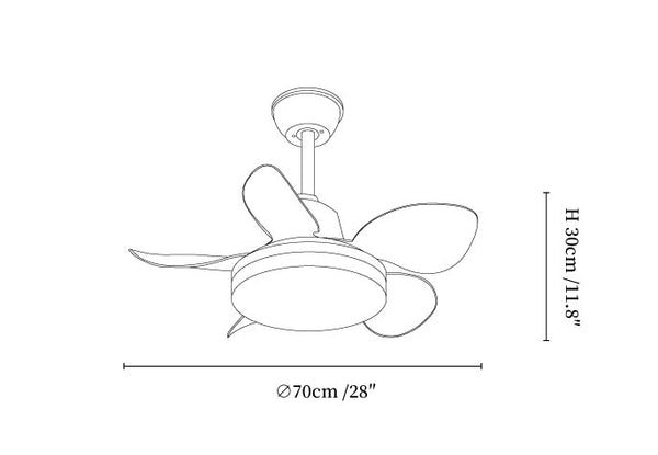Aeroglow LED Ceiling Fan Light