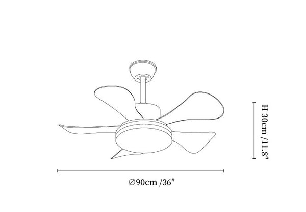 Aeroglow LED Ceiling Fan Light