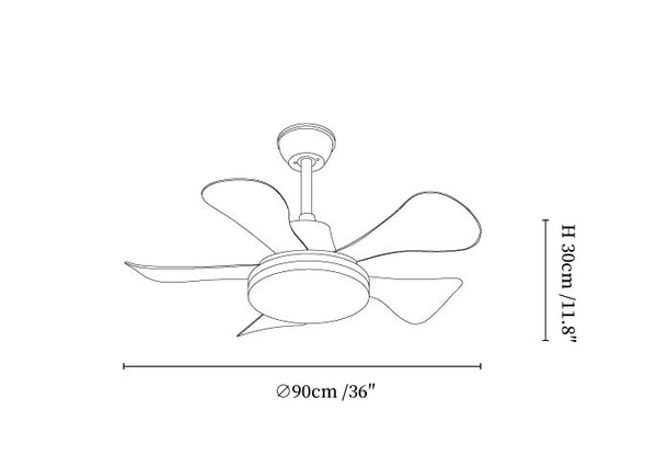 Aeroglow LED Ceiling Fan Light