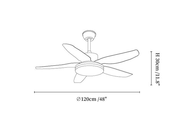 Aeroglow LED Ceiling Fan Light