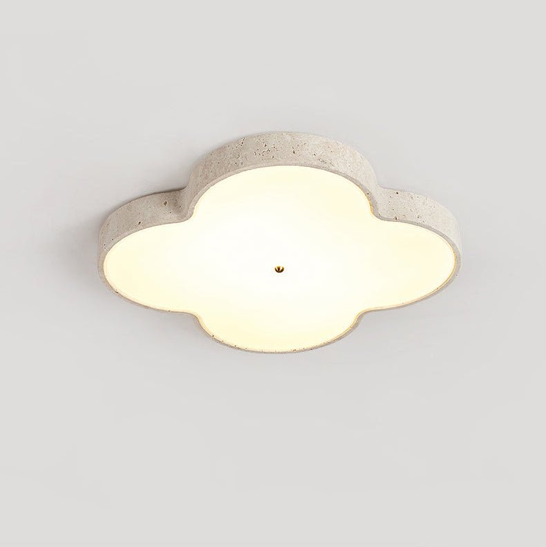 Aethel Cloud Travertine Ceiling Lamp