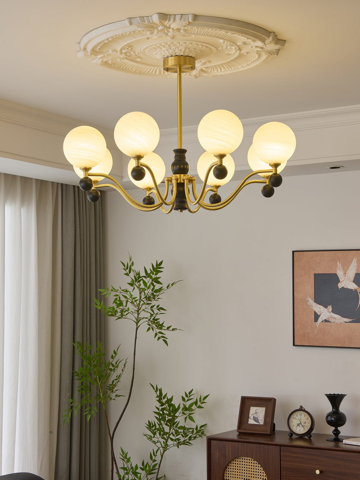 Aether Sphere Chandelier
