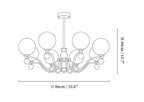 Aether Sphere Chandelier