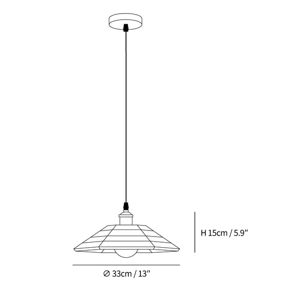 Aeyee Wood Pendant Light