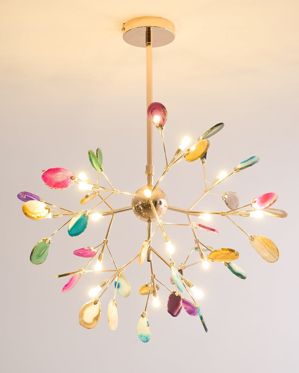 Agate Flake Chandelier