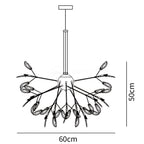 Agate Flake Chandelier