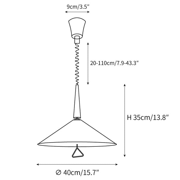 Agnes Retro Pendant Lamp