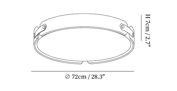 Aiwen Wood Ceiling Light
