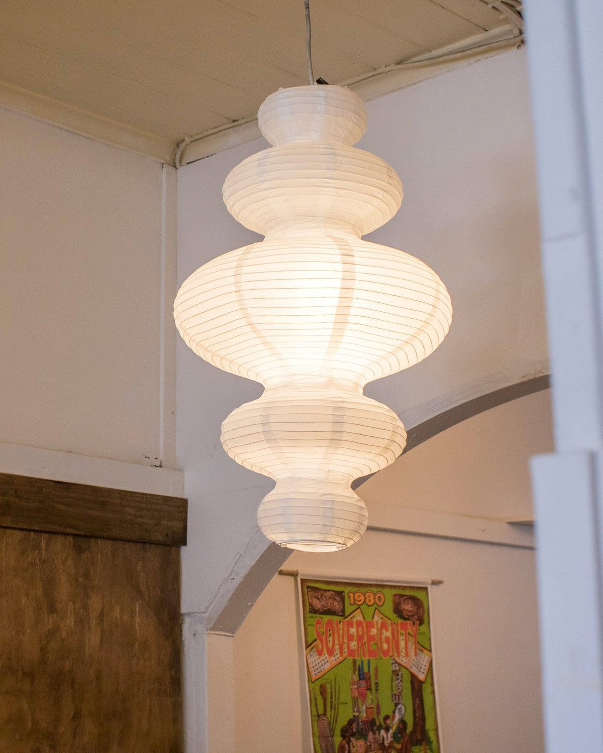 Akari Juni Pendant Swag Lamp