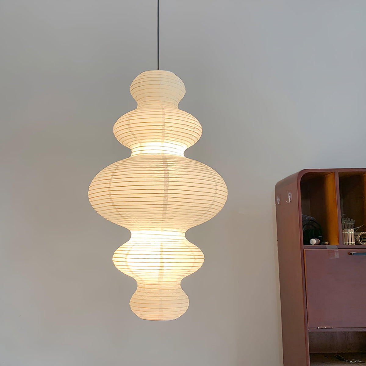Akari Juni Pendant Swag Lamp