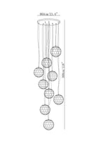 Alabaster Ball Pendant Light