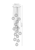 Alabaster Ball Pendant Light