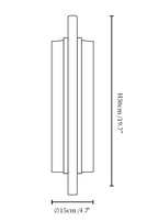 Alabaster Blade Wall Sconce
