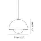 Alabaster Bud Pendant Lamp