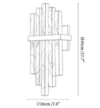 Alabaster Cascade Wall Lamp