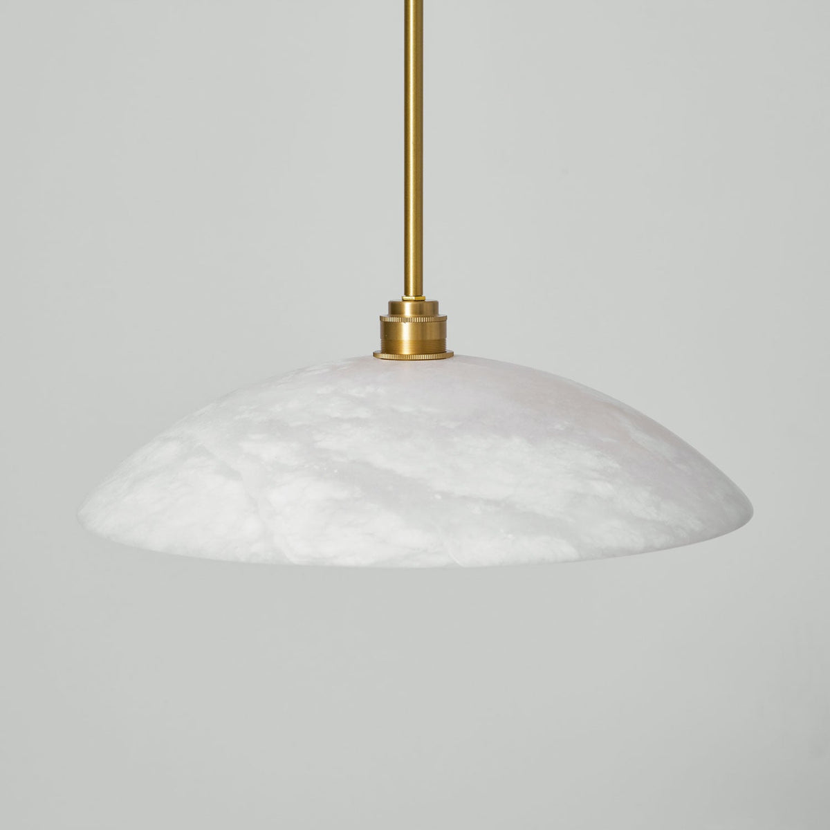 Alabaster Dome Pendant Lamp