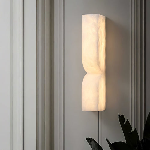 Alabaster Essence Plug - in Wall Sconce