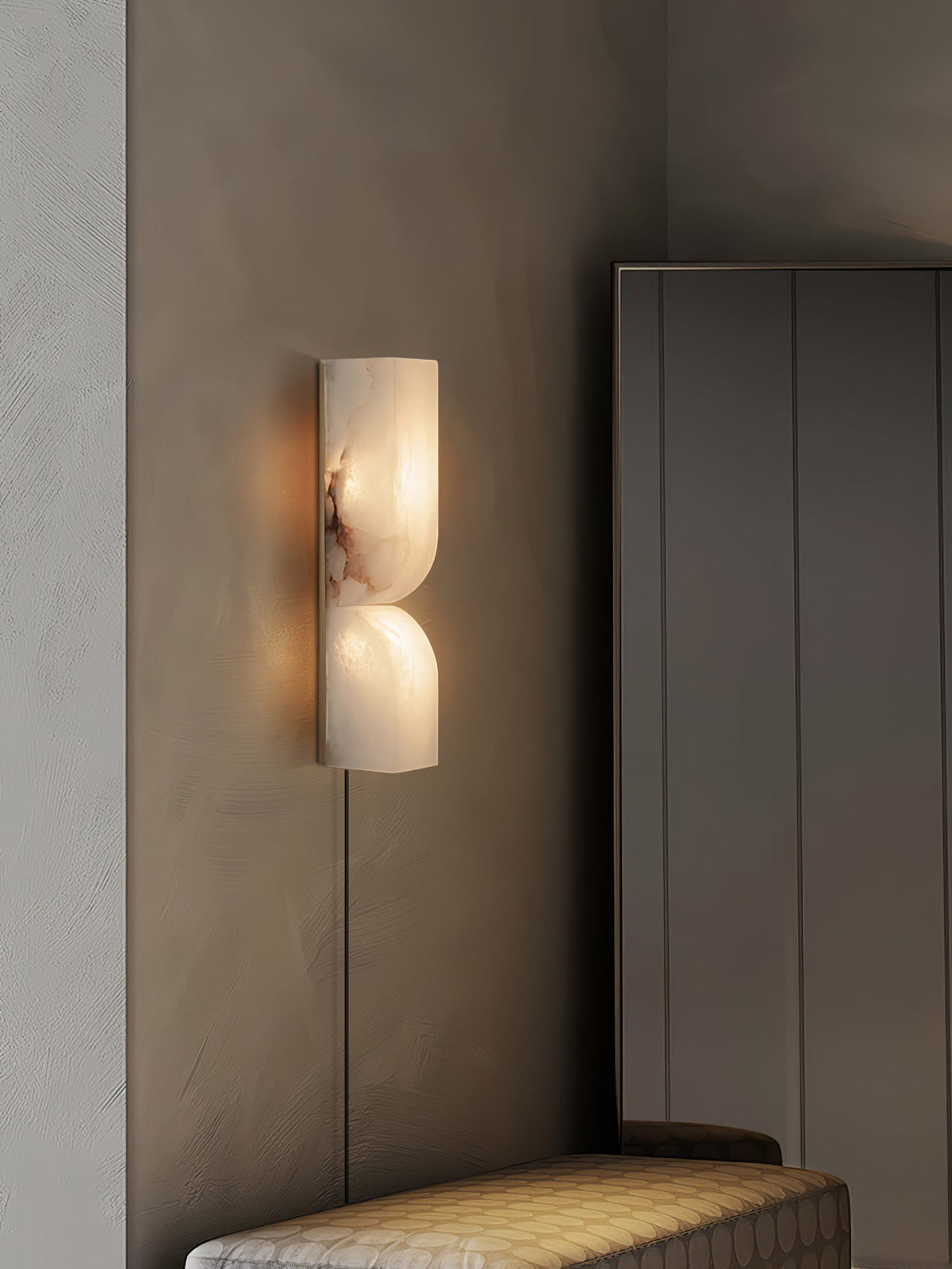 Alabaster Essence Plug - in Wall Sconce