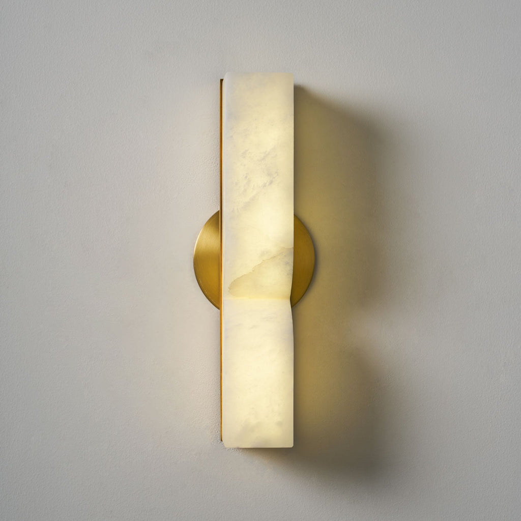 Alabaster Essence Plug - in Wall Sconce