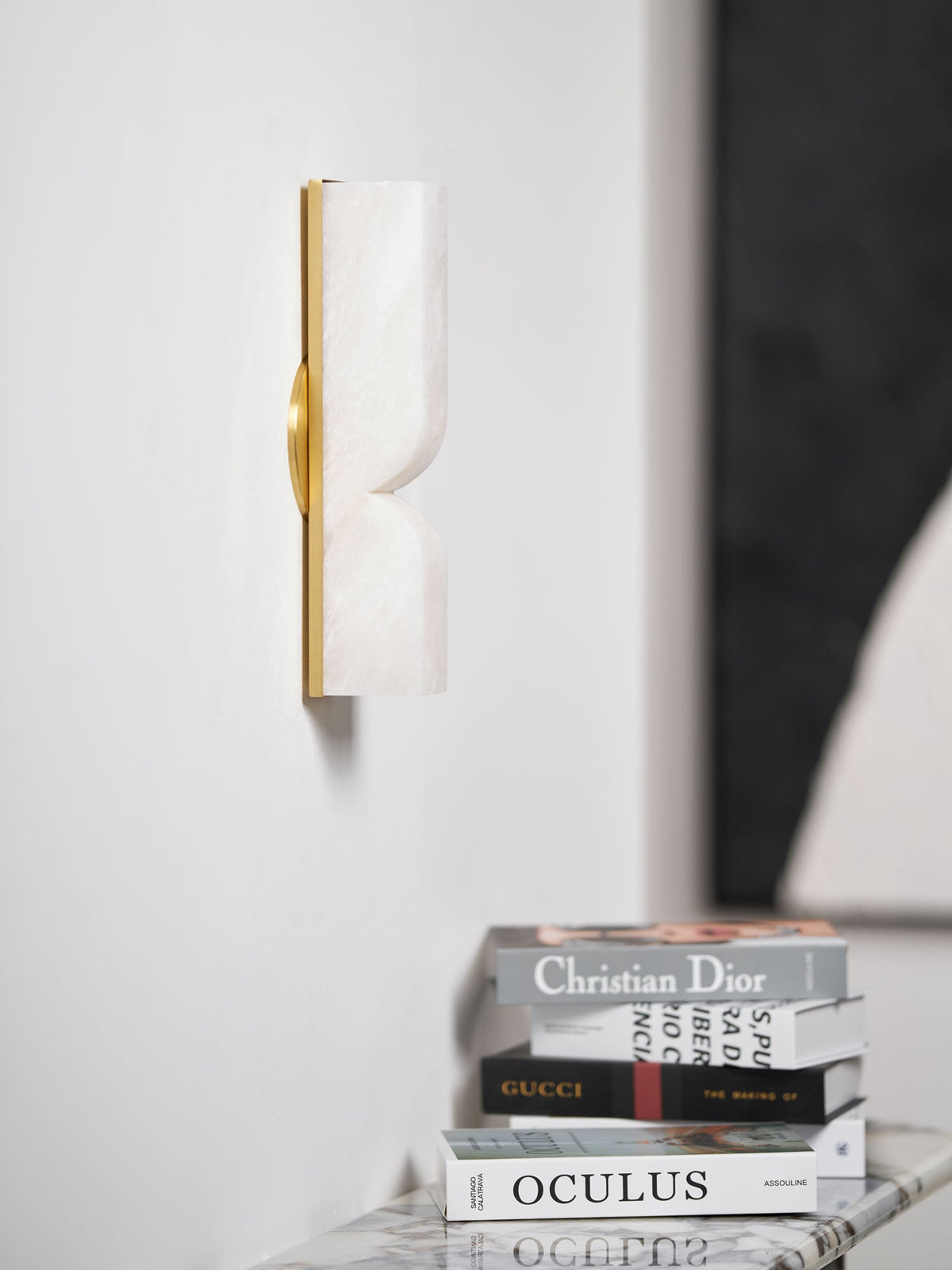 Alabaster Essence Plug - in Wall Sconce