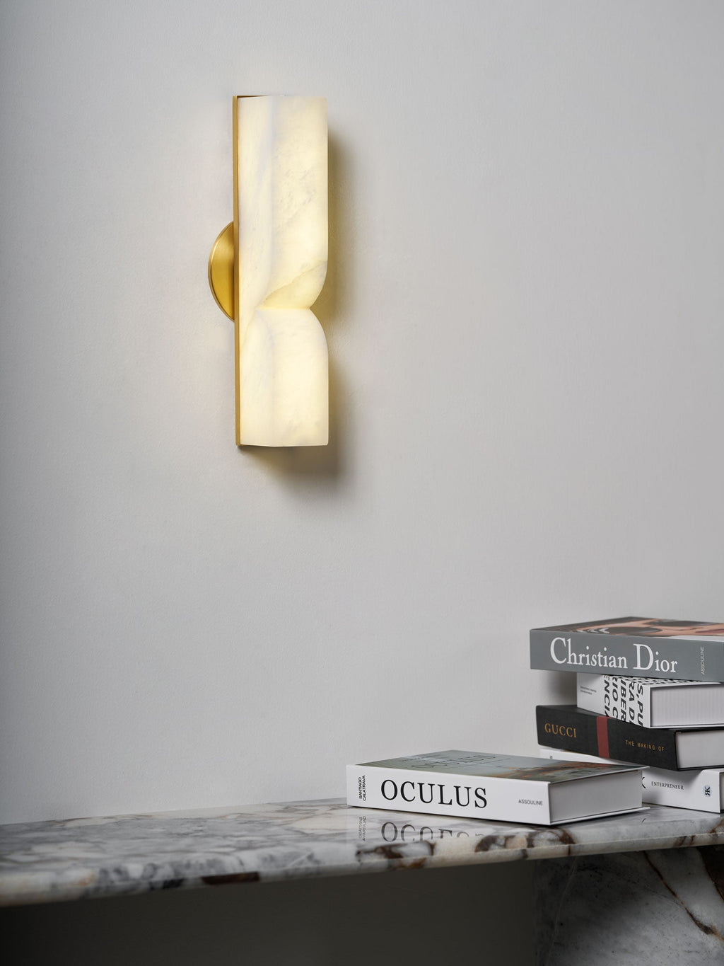 Alabaster Essence Plug - in Wall Sconce