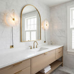 Alabaster LED Plug - In Wall Lamp