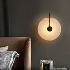 Alabaster LED Plug - In Wall Lamp